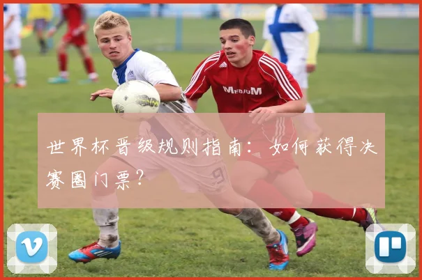 世界杯晋级规则指南：如何获得决赛圈门票？